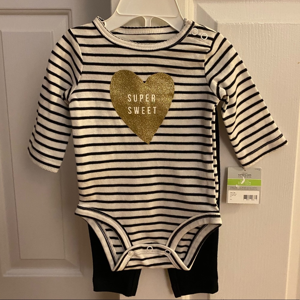 ⭐️HP⭐️🆕Carter’s SUPER SWEET💖set